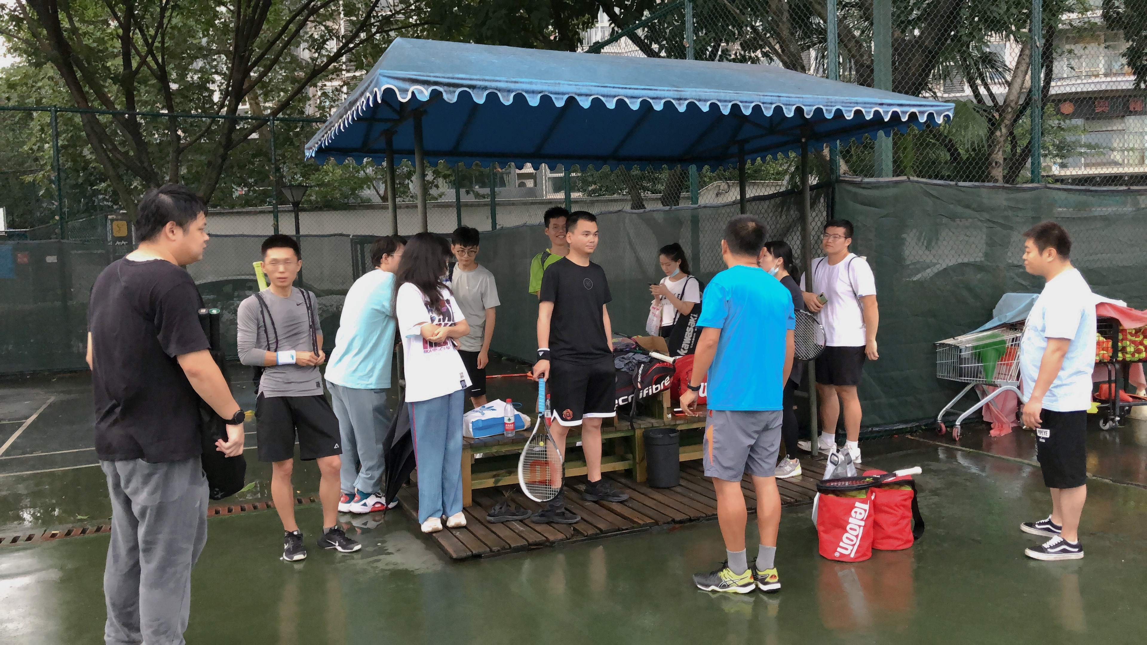 壹伽公益线下网球体验活动圆满落幕
