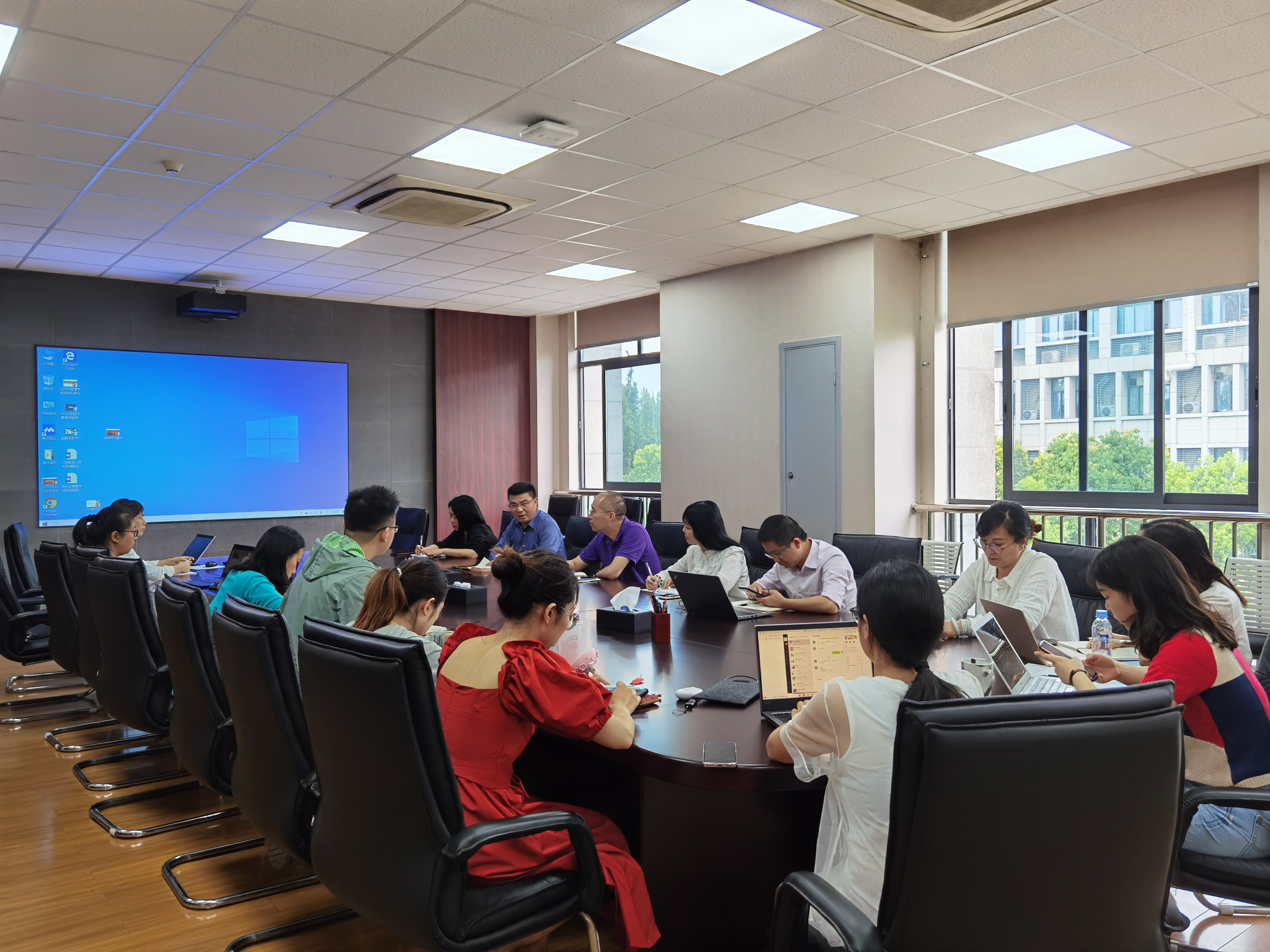 MBA教育中心召开2021年下学期工作启动会